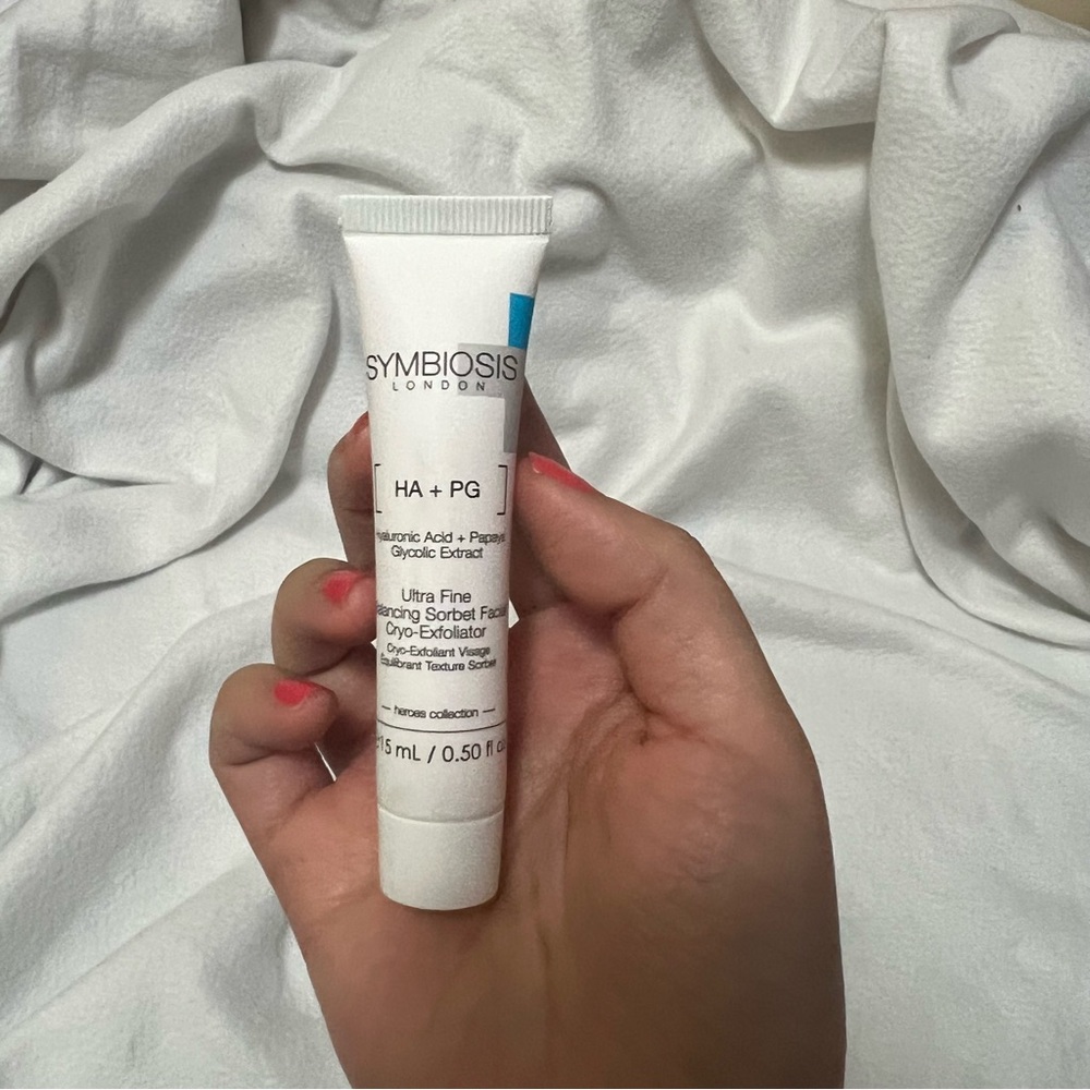 Symbiosis Ultra Fine Balancing Sorbet Facial Cryo-Exfoliator 0.5oz